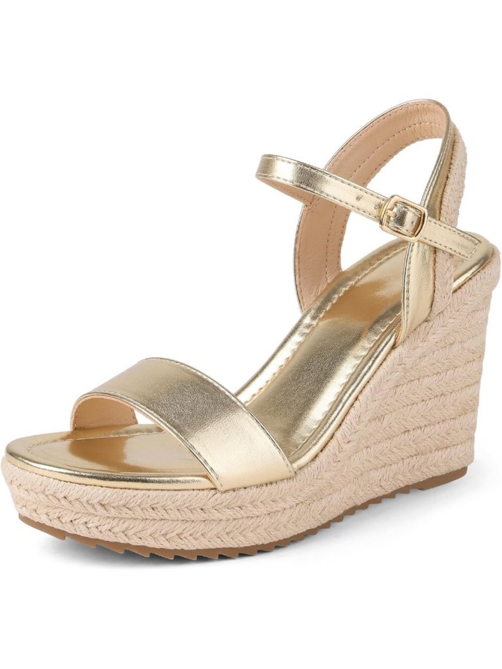 Stylish Open Toe Espadrille Wedge Heels Sandals for Women - Chic Summer Footwear